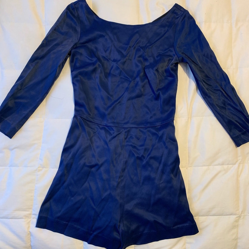 Bebe 3/4 Sleeve Xback Romper